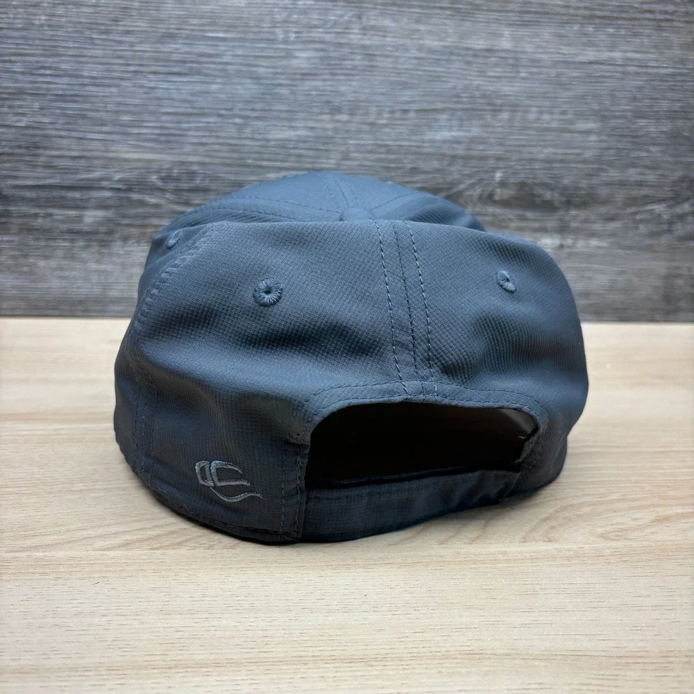 Chevrolet Hat Cap Strap Back Gray EV Logo Electric‎ Vehicle Automotive Promo Adj